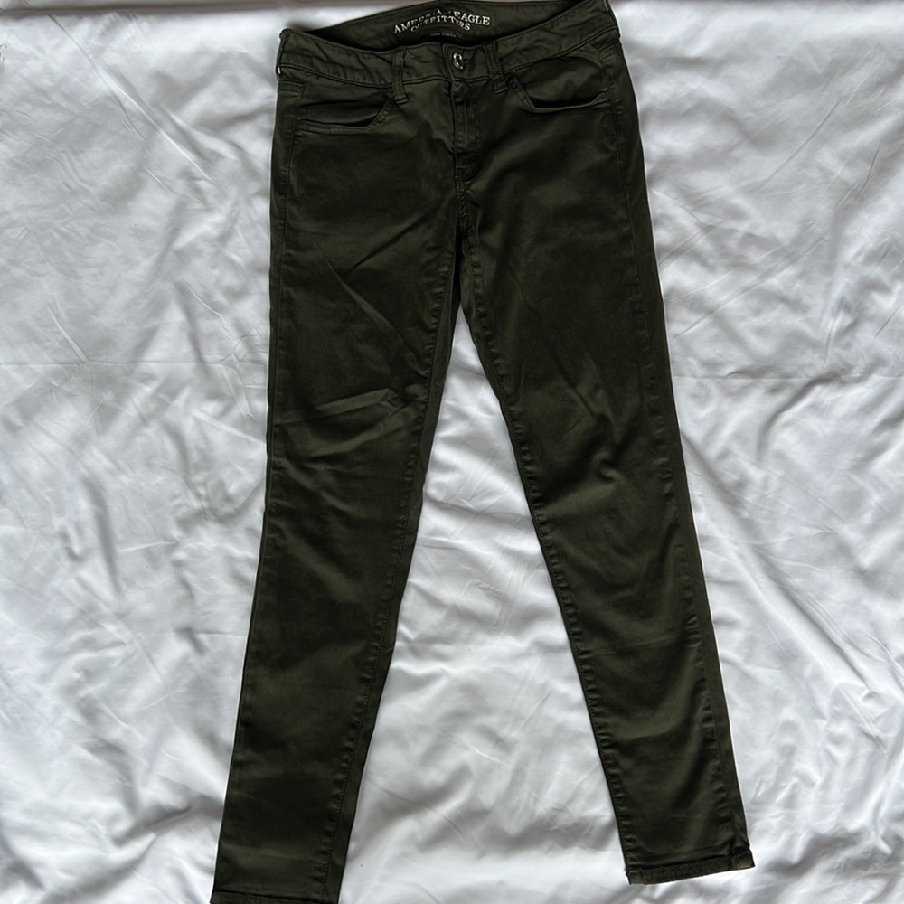 Forest Green American Eagle Women’s Skinny Jegging